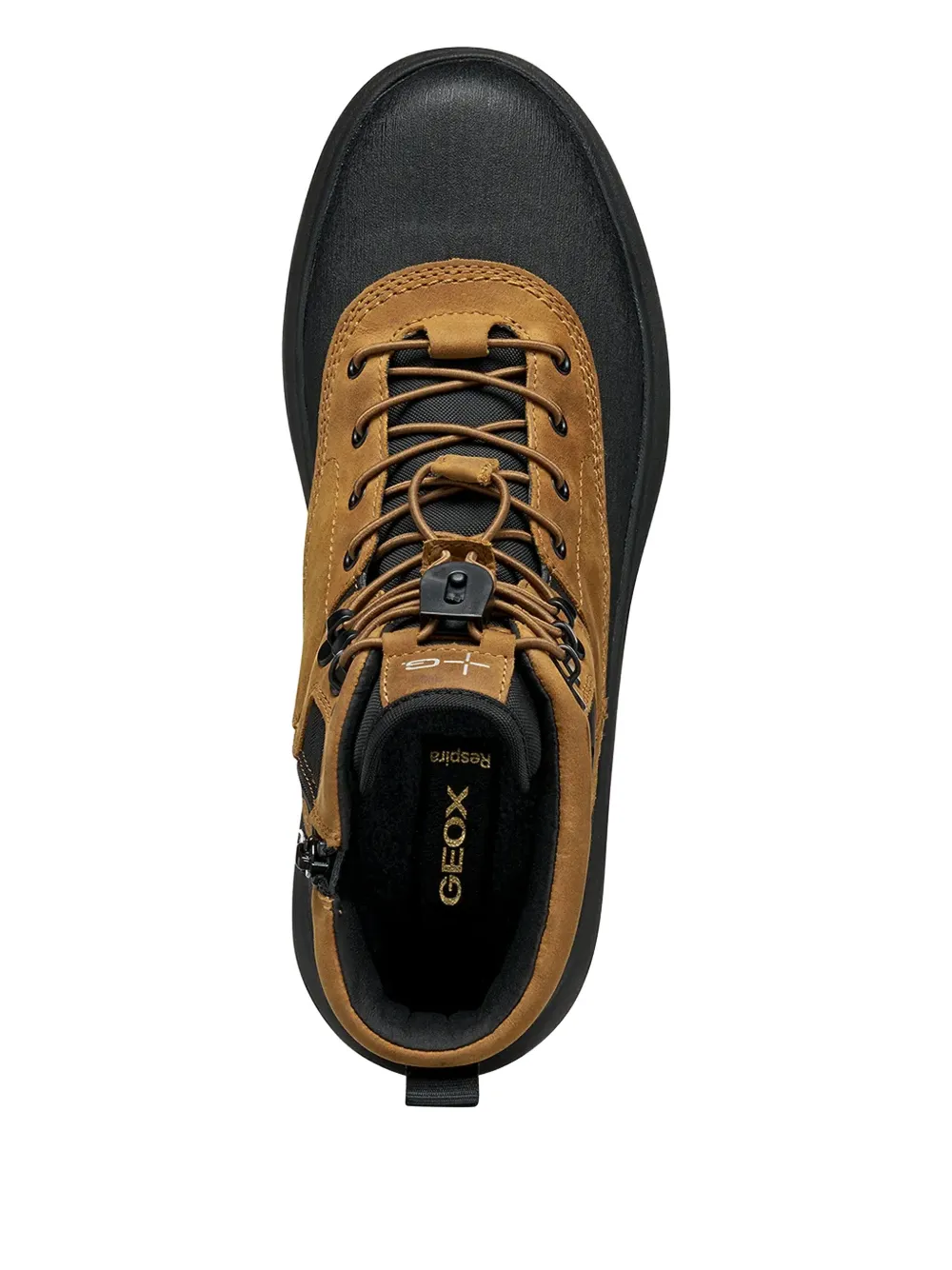 Geox Granito + Grip lace-up fastening boots Zwart