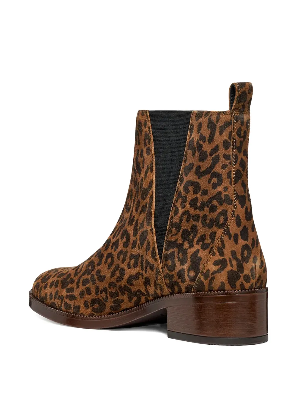 Geox Leopard-pattern Boots In Multi