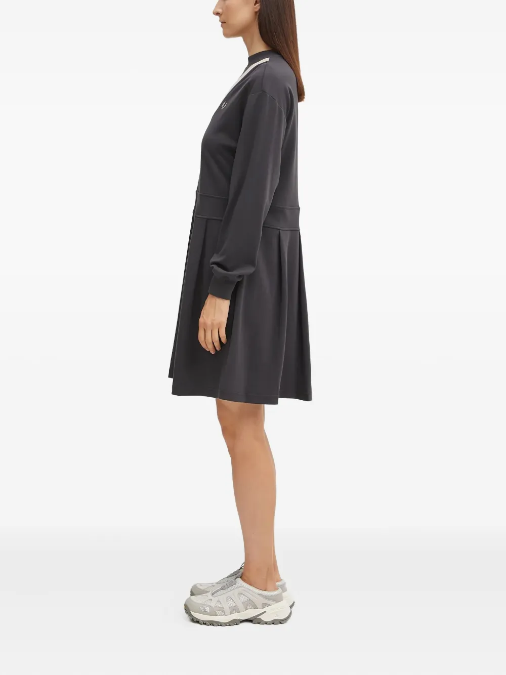 Fred Perry Mini-jurk met geborduurd logo - Grijs