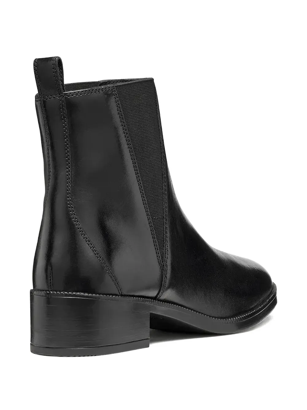 Geox 45mm Camexia Elasticated Chelsea Boots In Black