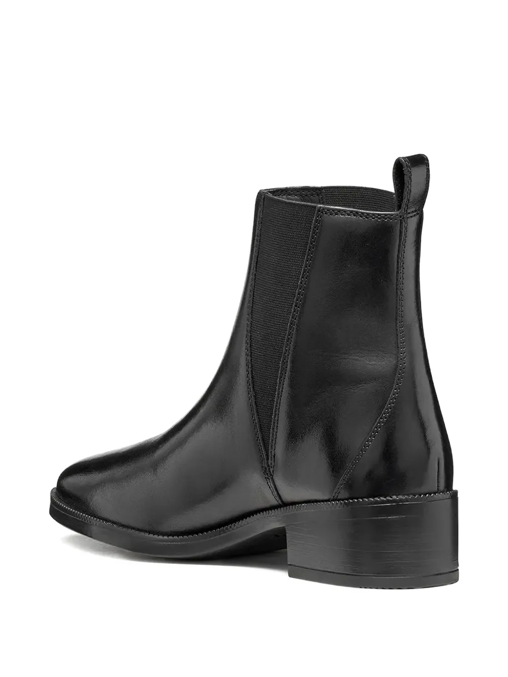 Geox 45mm Camexia Elasticated Chelsea Boots In Black