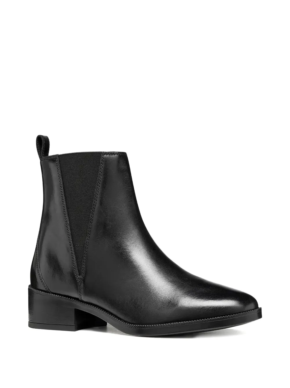 Geox 45mm Camexia Elasticated Chelsea Boots In Black