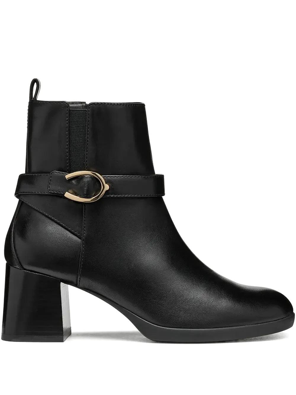 Geox botas con hebilla y tacón de 60mm | negro | Image 1