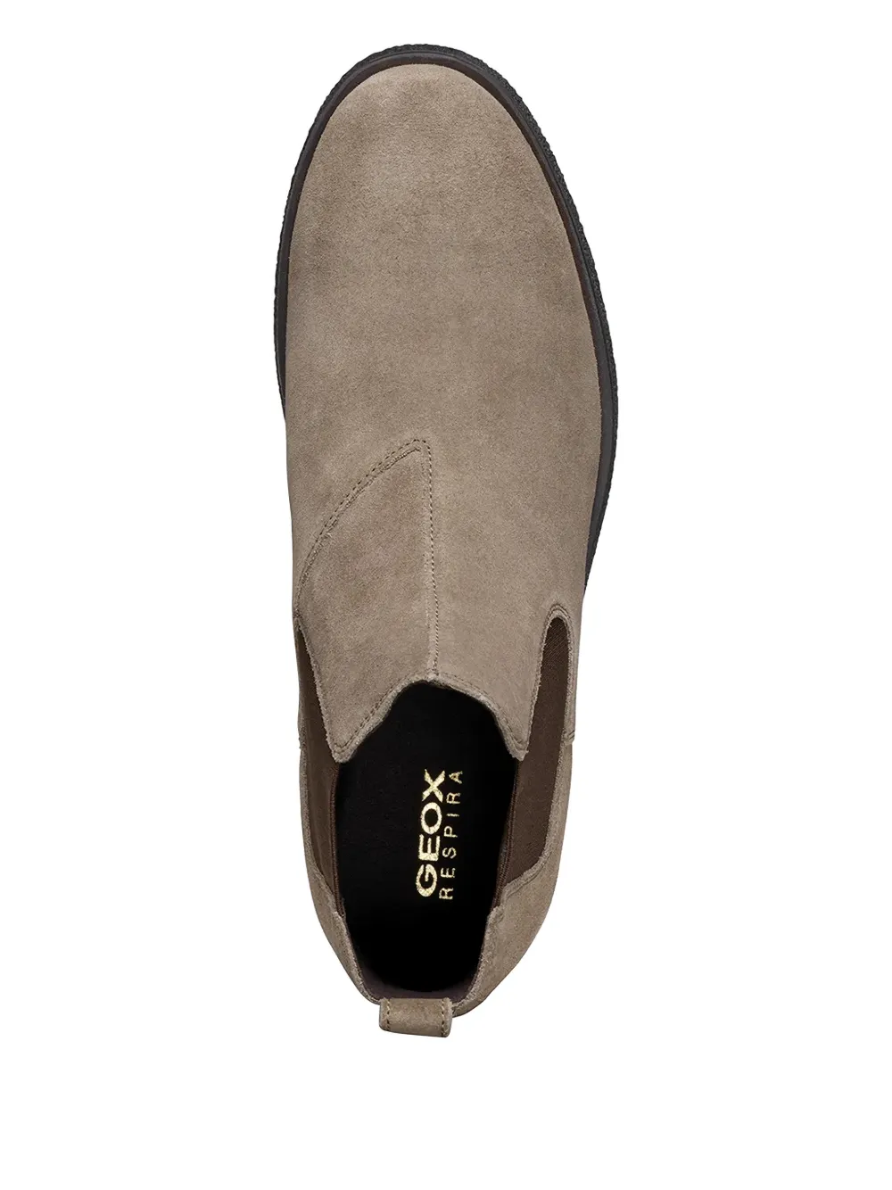 Geox Pull-tab Chelsea Boots In Brown