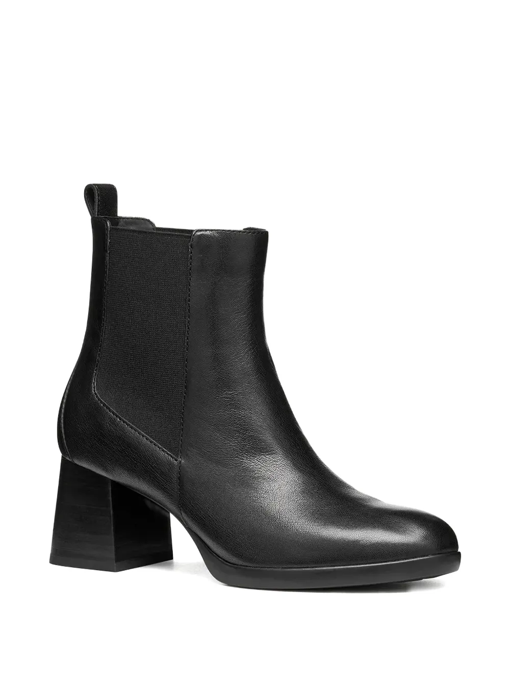 Geox 60mm Walk Pleasure 55 Block-heel Ankle Boots In Black