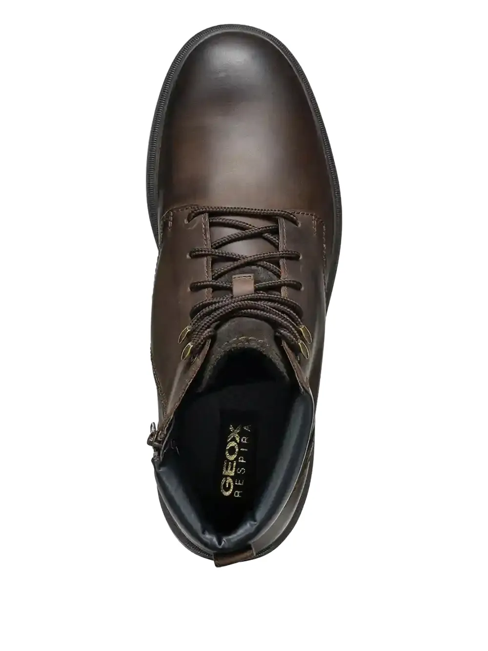 Geox Lace-up Fastening Boots In Brown