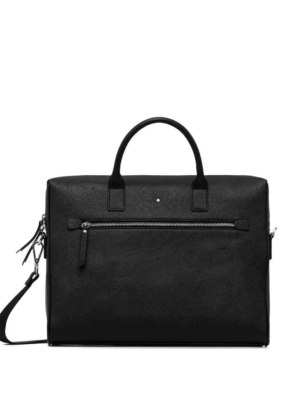 Geox zip top-handle laptop bag | Black | Image 1