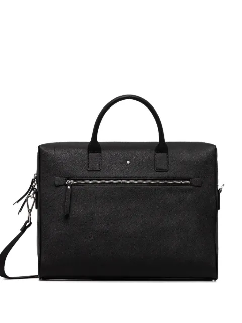 Geox zip top-handle laptop bag