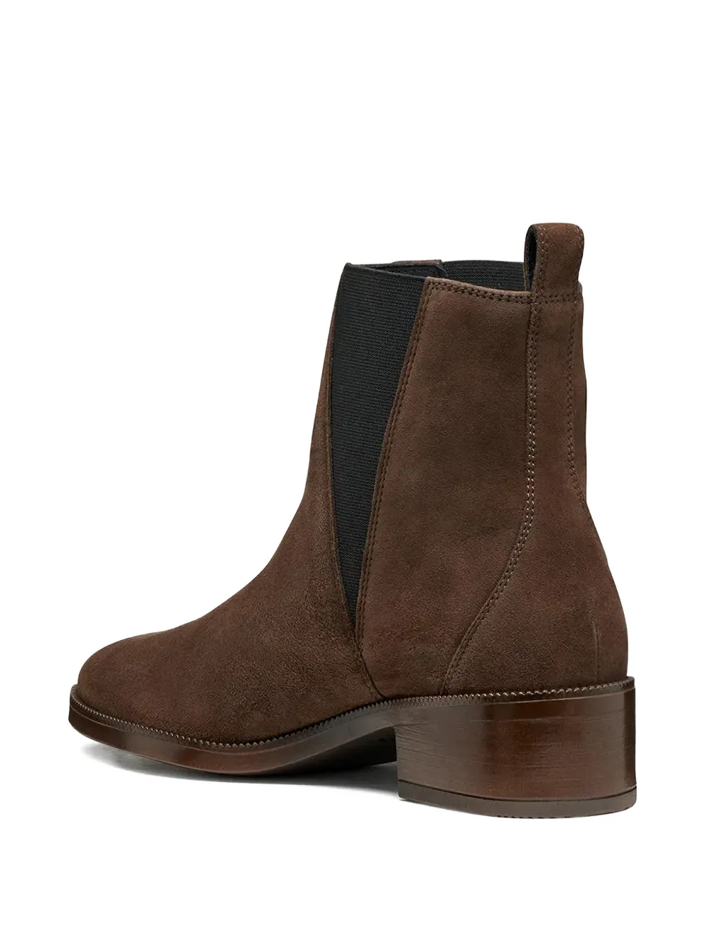 Geox 45mm Camexia Pull-on Ankle Boots In Brown