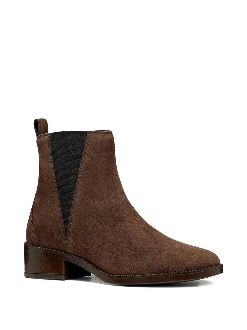 Geox 45mm Camexia Pull-on Ankle Boots In Brown