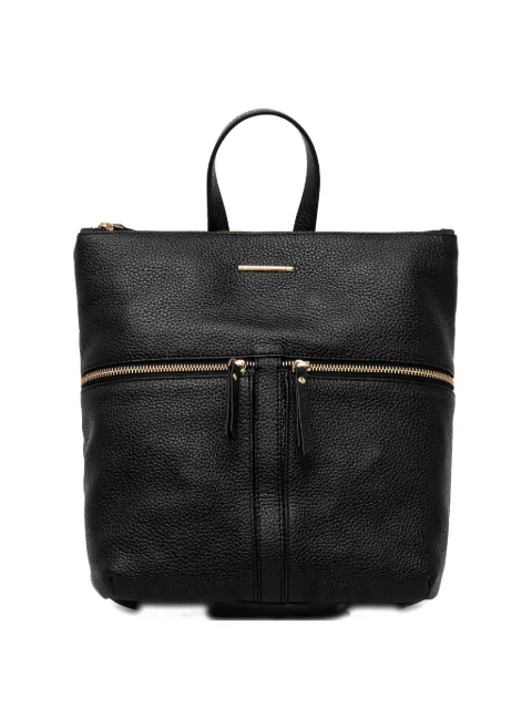 Geox top-zip logo-detail backpack