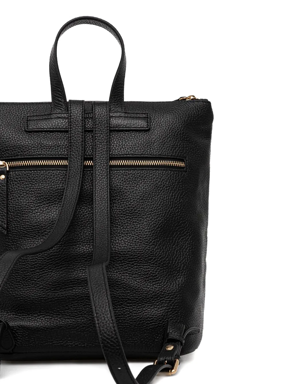 Geox Rugzak met logodetail en rits Zwart