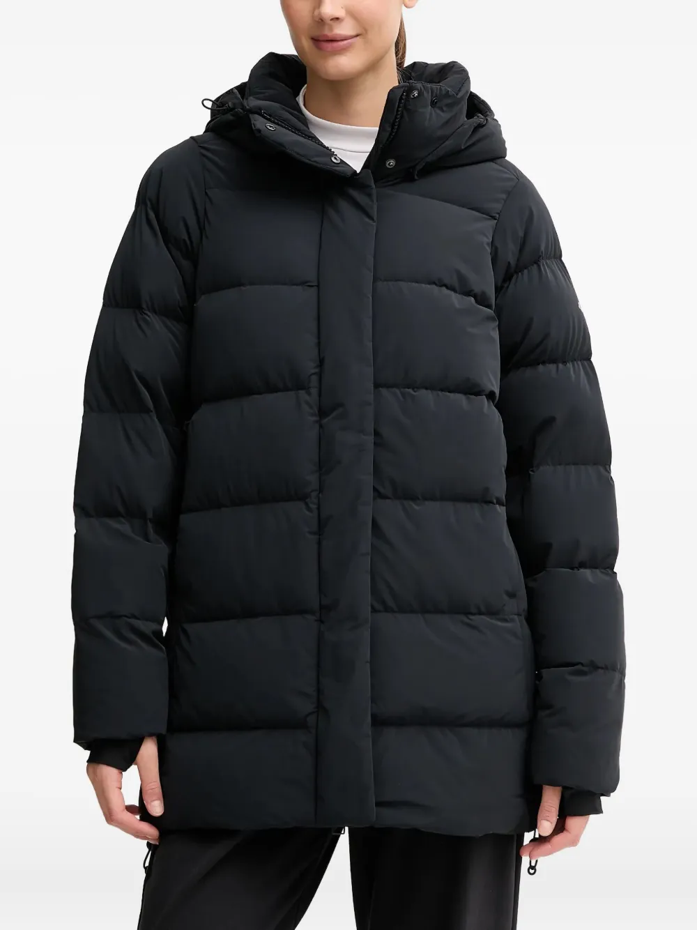 Columbia Amaze Puff & trade; フーデッドジャケット - ブラック Columbia Amaze Puff & trade; フーデッドジャケット - ブラック