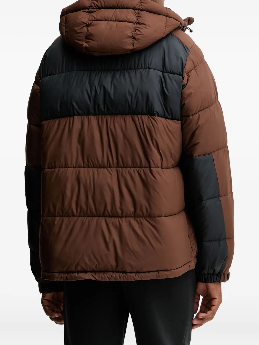 Columbia Pike Lake™ II gewatteerd jack met capuchon Bruin