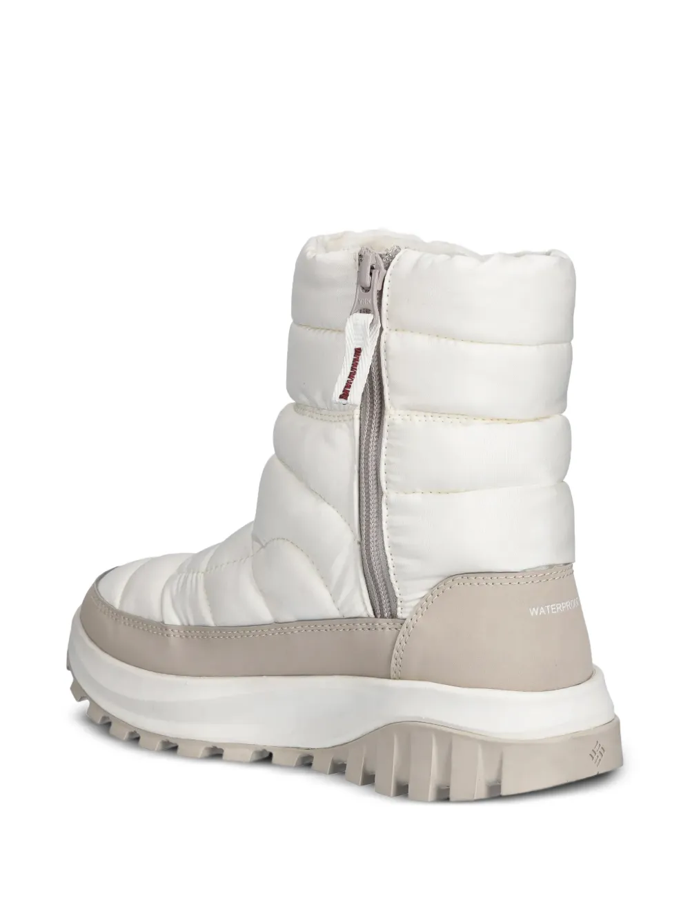 Columbia Snowtrot™ Quilted Zip-fastening Boots - White 