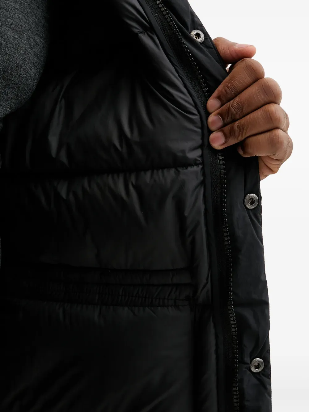 Columbia Wallowa™ gewatteerd jack met capuchon Zwart