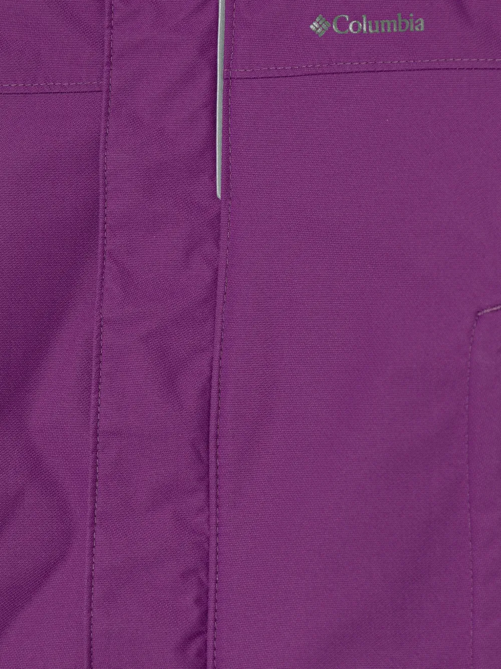 Columbia Twee Buga™ ski-jacks met colourblocking en capuchon Paars