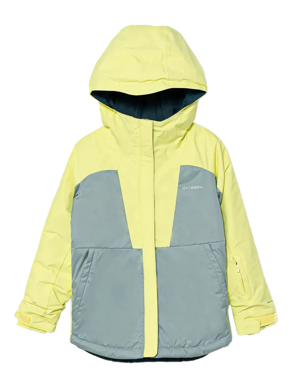 Columbia Mighty Mogul™ hooded colour-block ski jacket | Yellow | Image 1