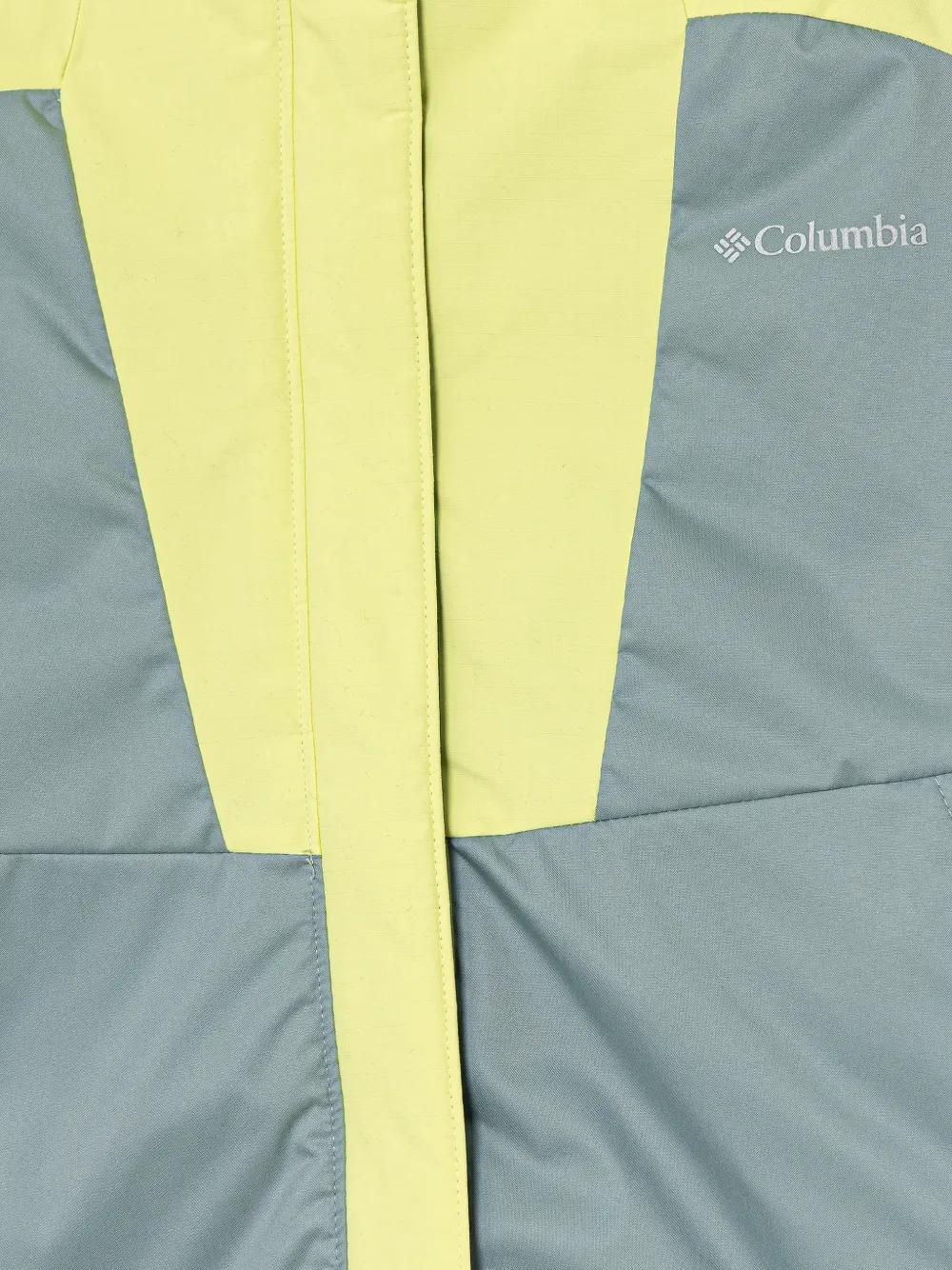 Columbia Mighty Mogul™ ski-jack met colourblocking en capuchon Geel