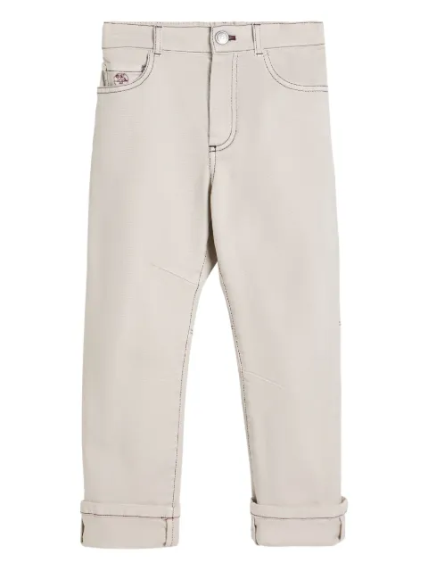 Brunello Cucinelli Kids straight-leg trousers