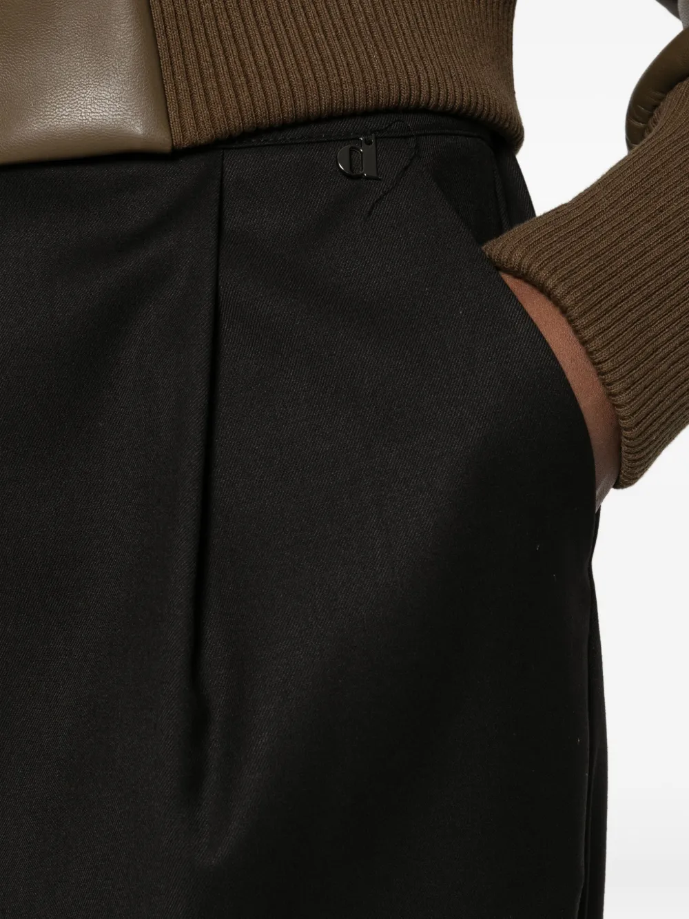 DIXIE Plooibroek Zwart