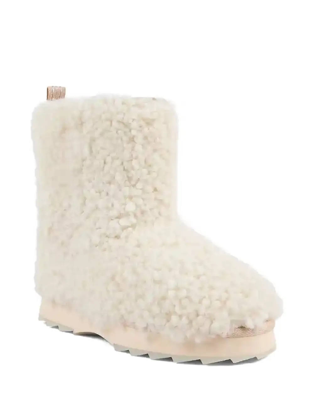 EMU AUSTRALIA Sharky Lo laarzen met teddytextuur Beige