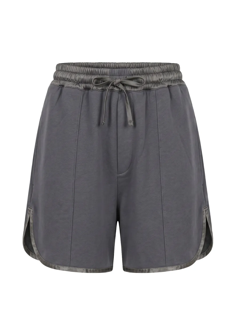 Halfboy drawstring-waist contrast-trim shorts - Grigio