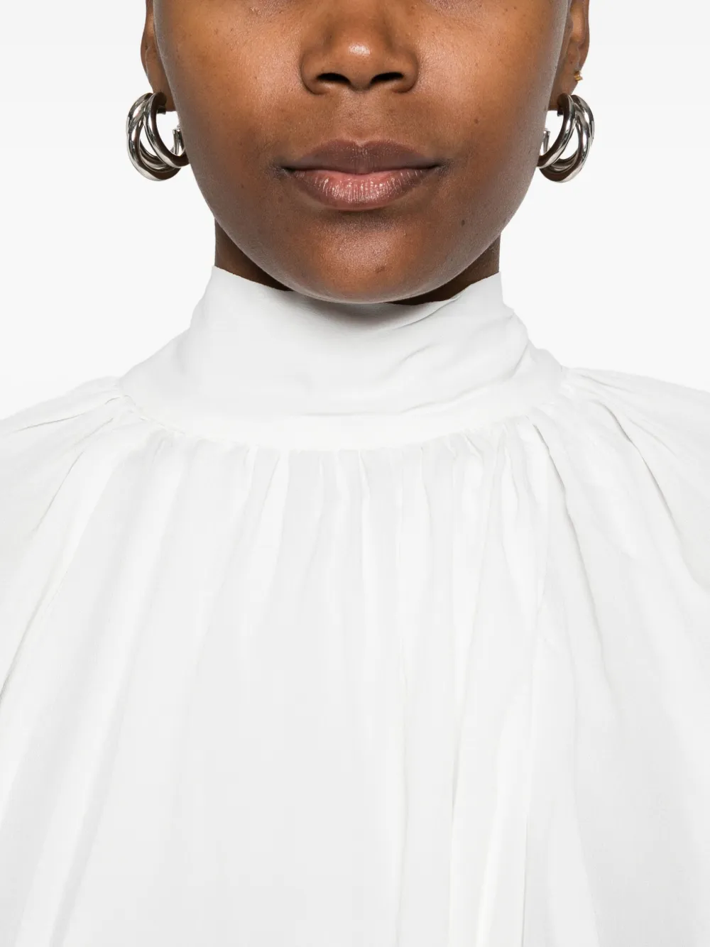 DIXIE Katoenen jurk Wit