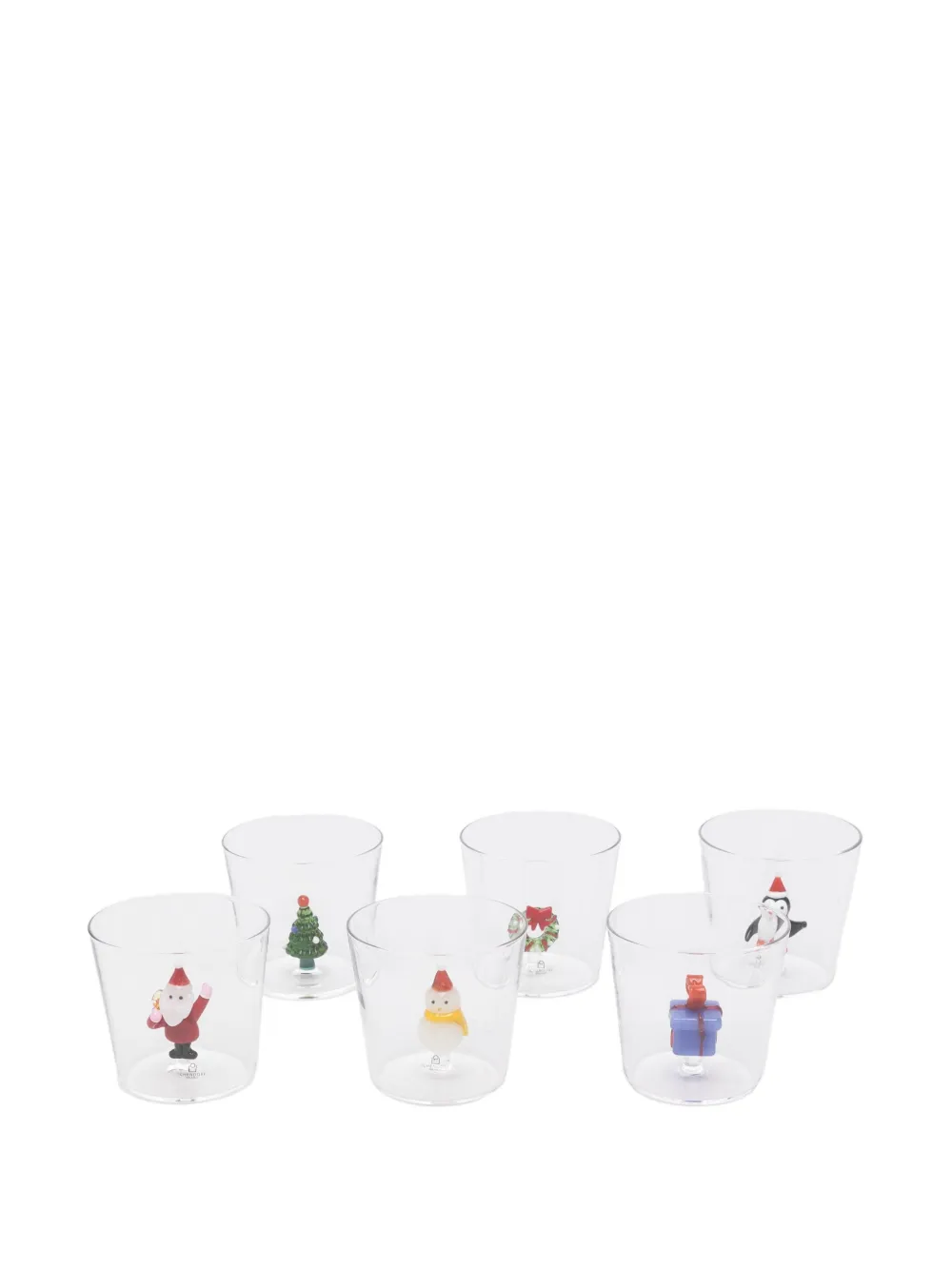 Ichendorf Milano Christmas Tales Tumbler glasses (set of 6) | White | Image 1