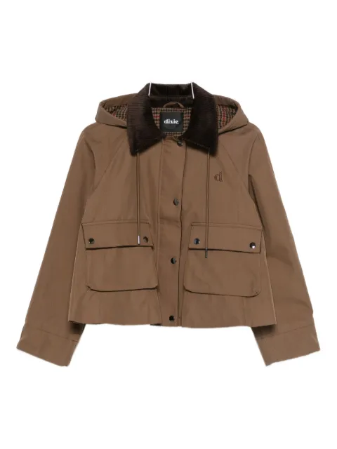 DIXIE corduroy-collar jacket