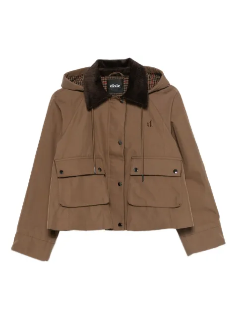 DIXIE corduroy-collar jacket