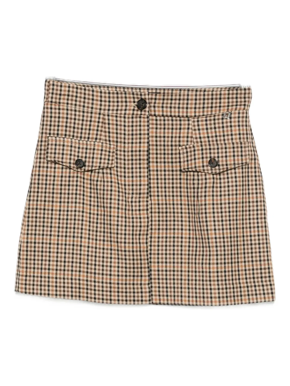 DIXIE plaid skirt | Neutrals | Image 1