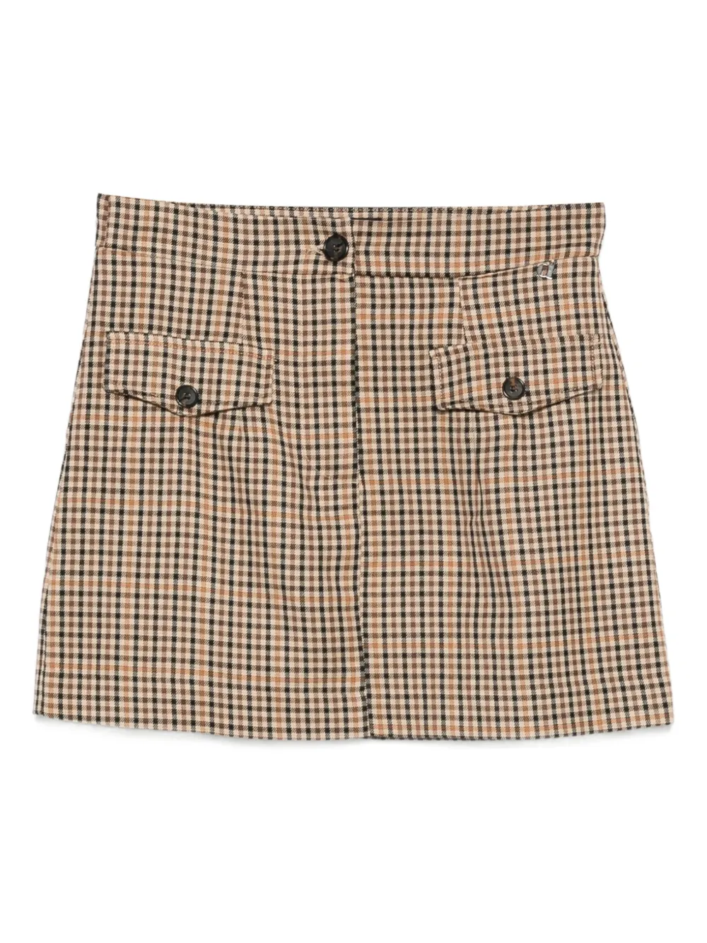DIXIE plaid skirt | Neutrals | Image 1