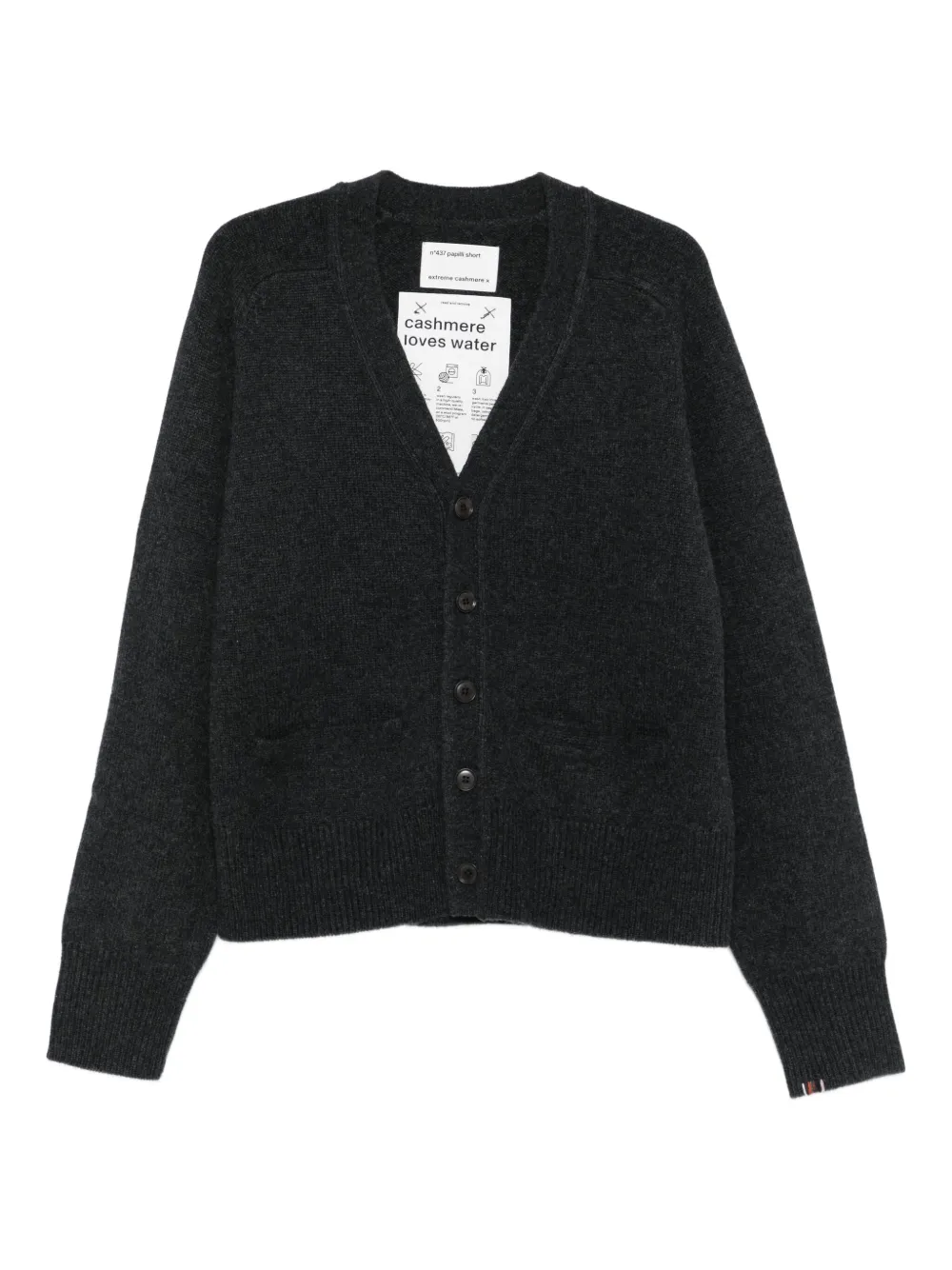 extreme cashmere cashmere cardigan - Nero