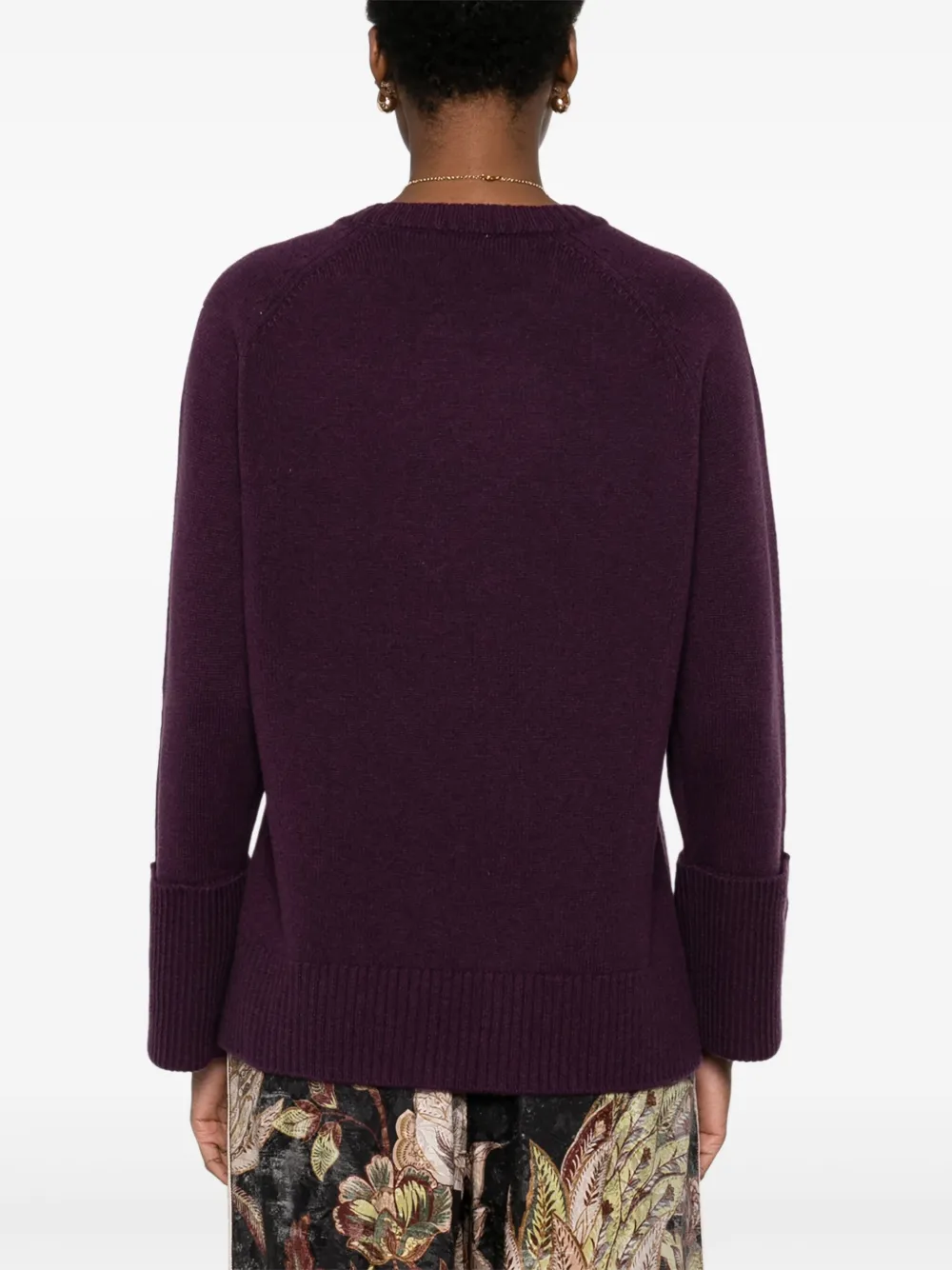 Dixie Crew-neck Sweater In Red