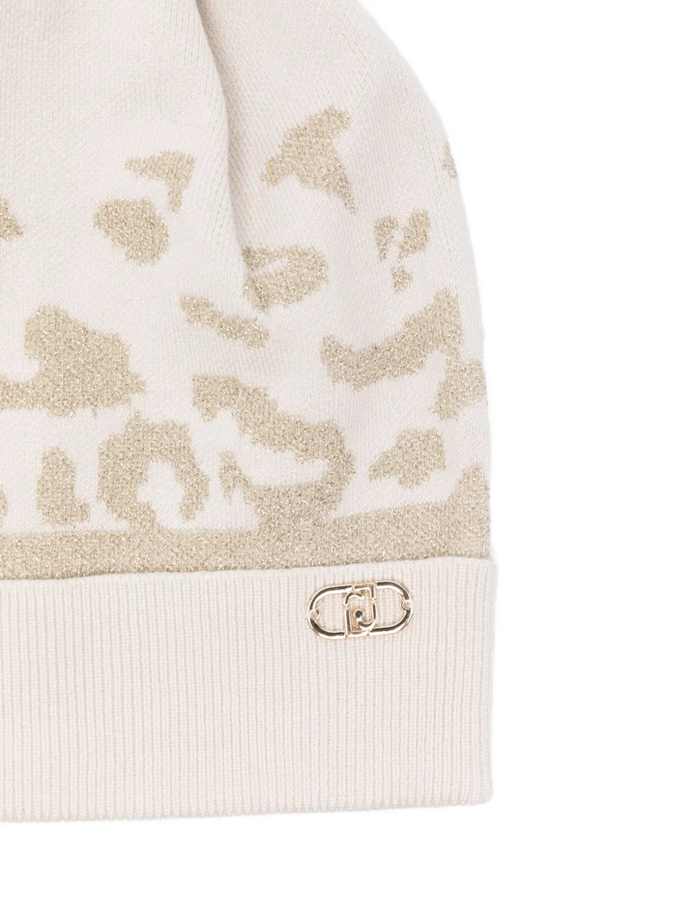 Liu •jo Pompom Beanie In White