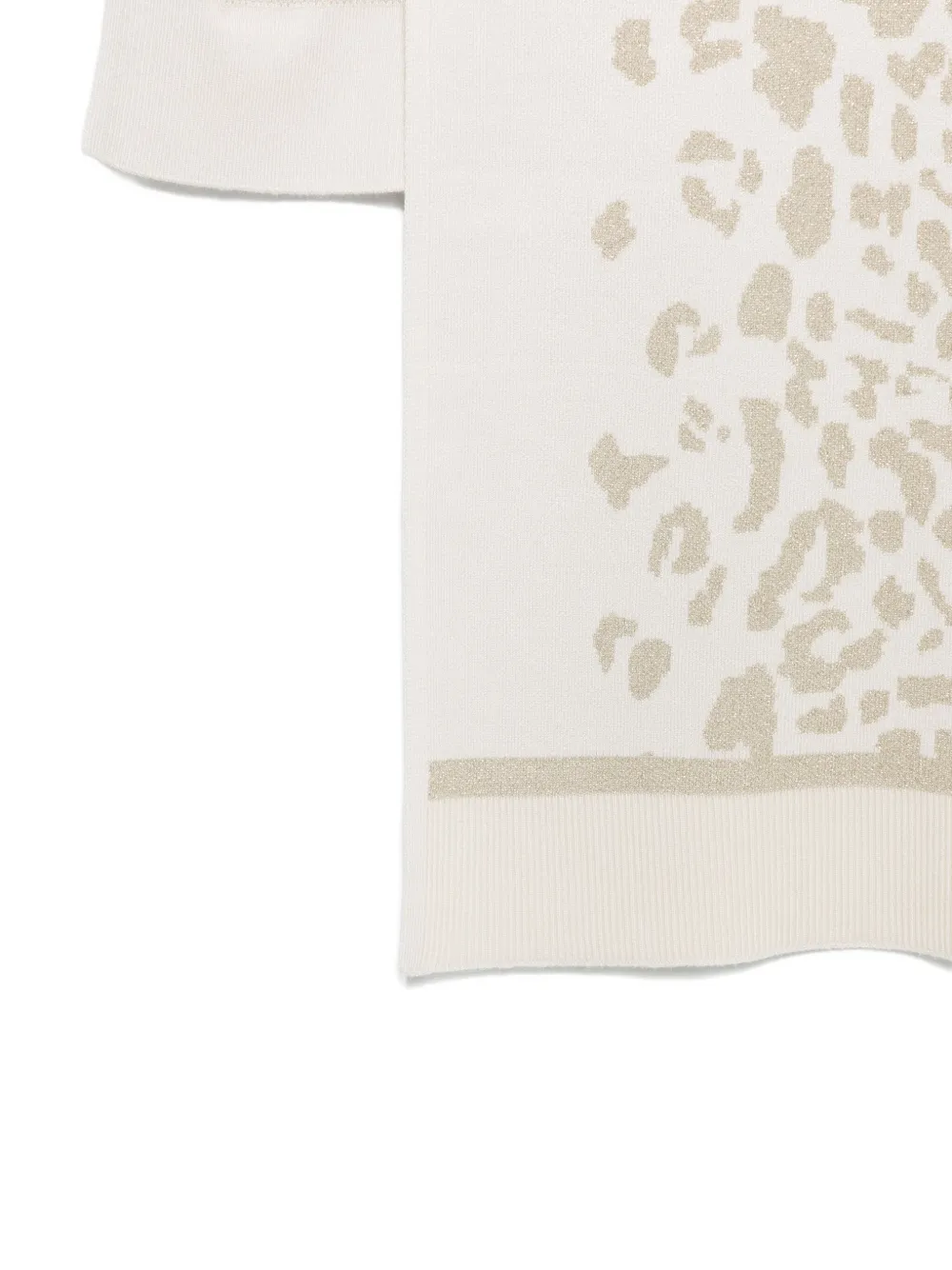 LIU JO Sjaal met dierenpatroon Wit