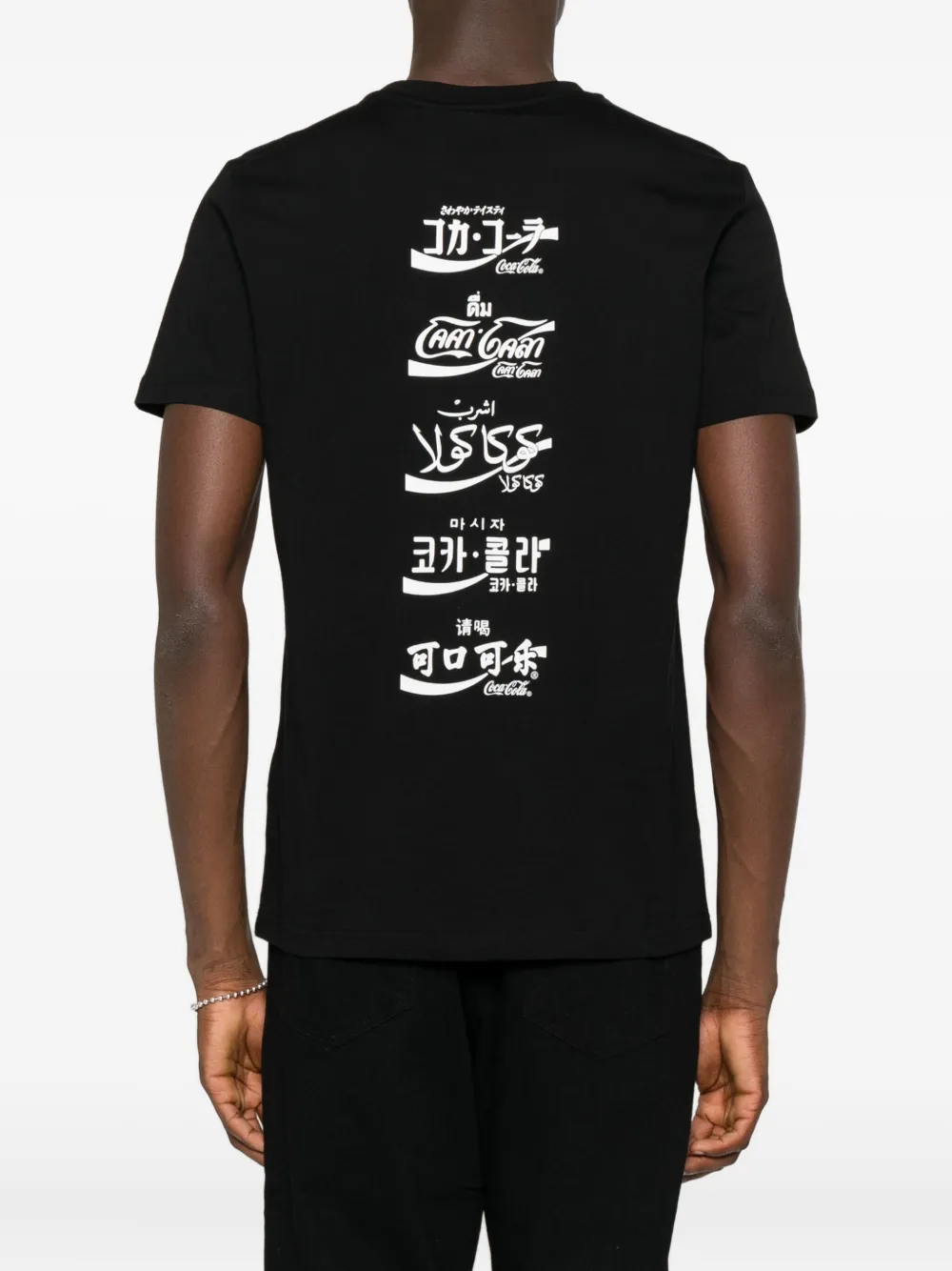 Antony Morato x Coca Cola T-shirt met logoprint Zwart