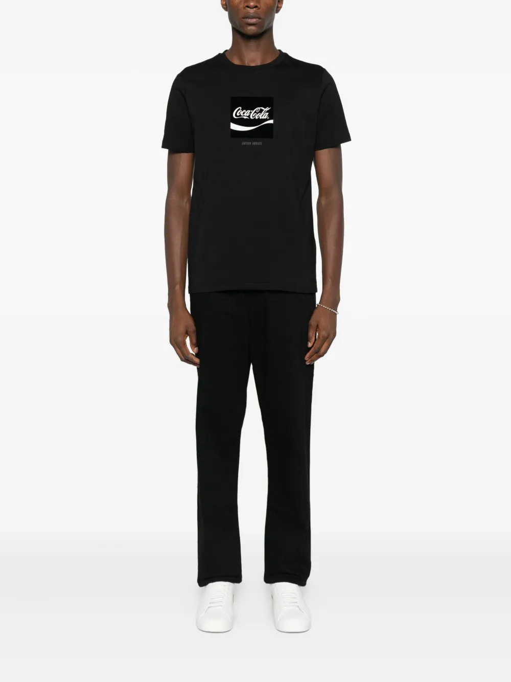 Antony Morato x Coca Cola logo-print T-shirt - Zwart