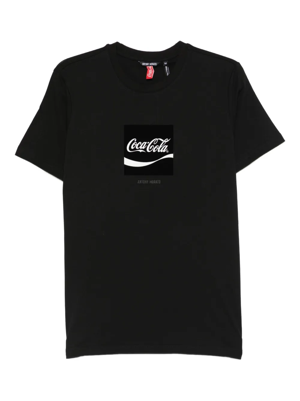 Antony Morato playera con logo estampado en colaboración con Coca Cola | negro | Image 1