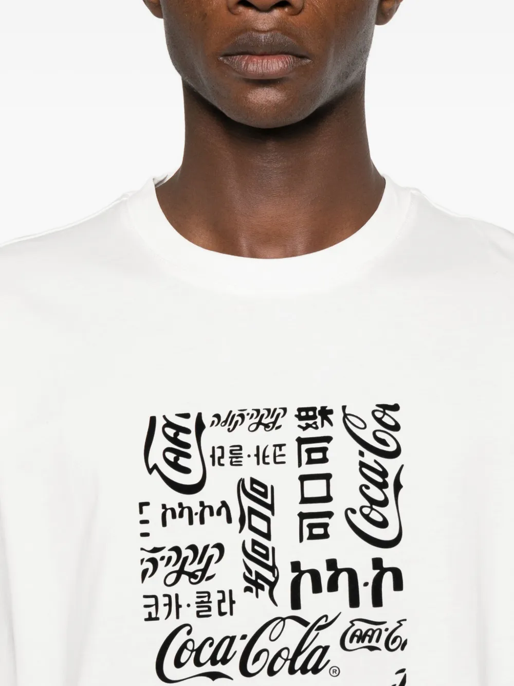 Antony Morato x Coca-Cola T-shirt met grafische print Wit