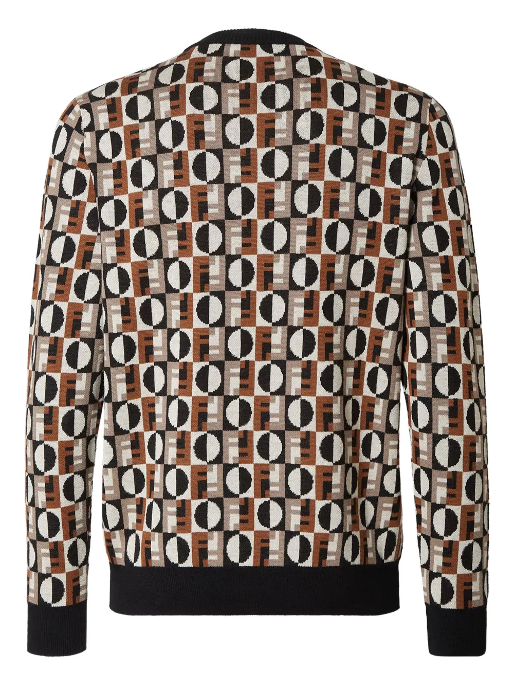 FENDI patterned sweater - Bruin