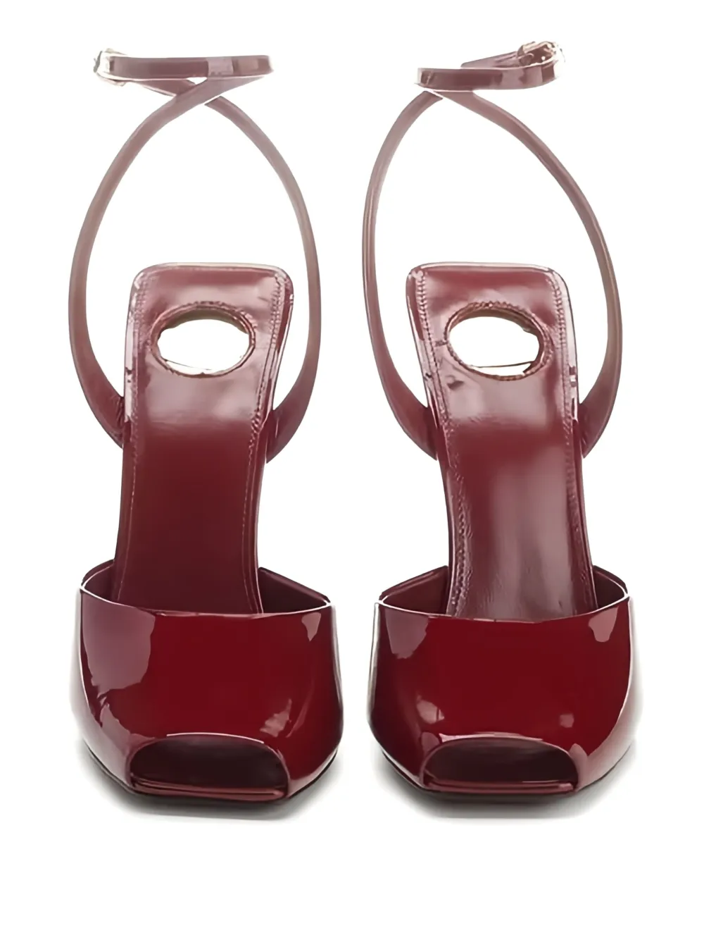 Saint Laurent La Scandale pumps 110 mm Rood
