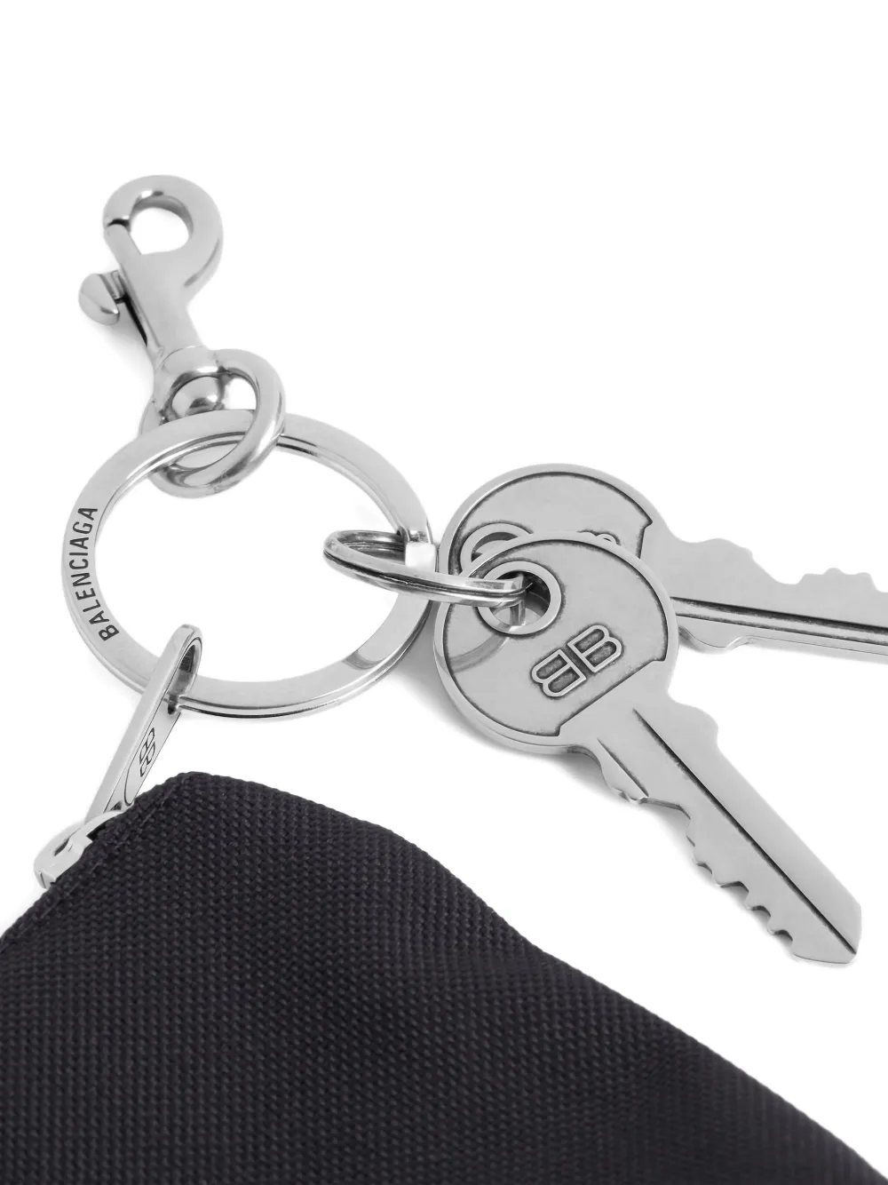 Balenciaga Buidel met rits Zwart