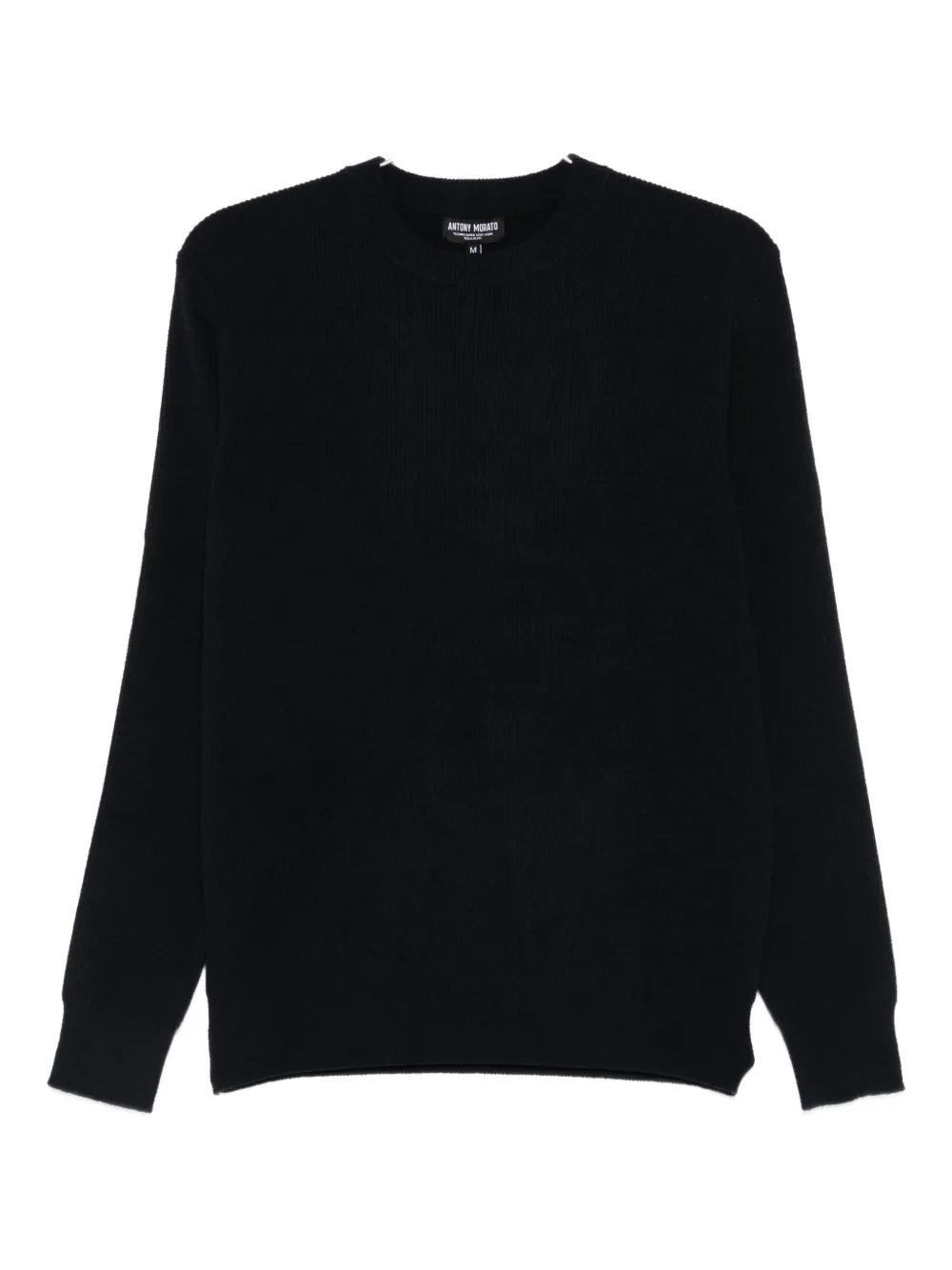 Antony Morato Ribbed Sweater In Black