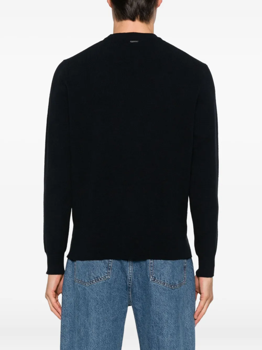 Antony Morato Ribbed Sweater In Black
