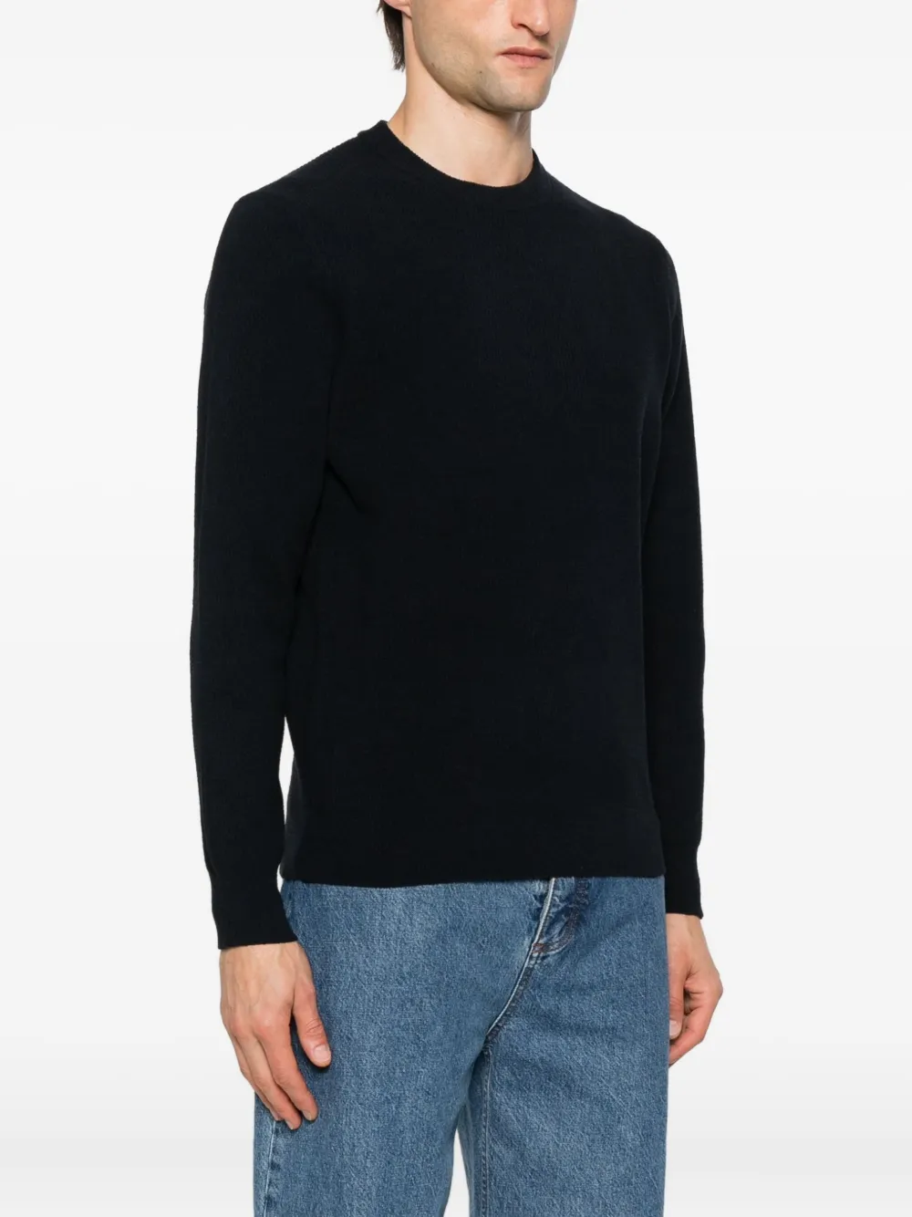 Antony Morato Ribbed Sweater In Black