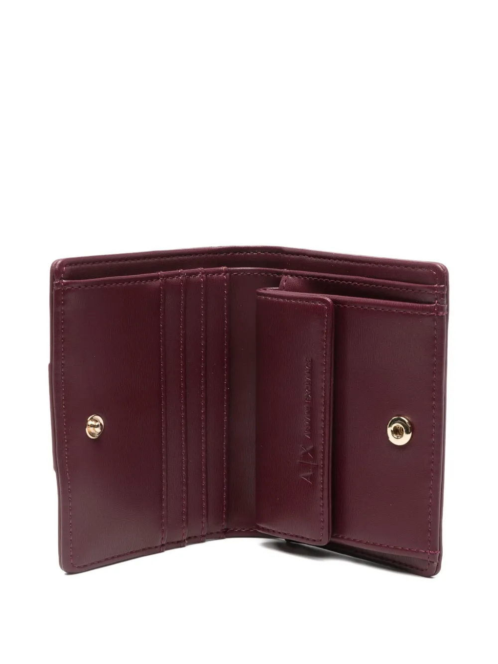 Armani Exchange Jodie Mini Wallet In Red