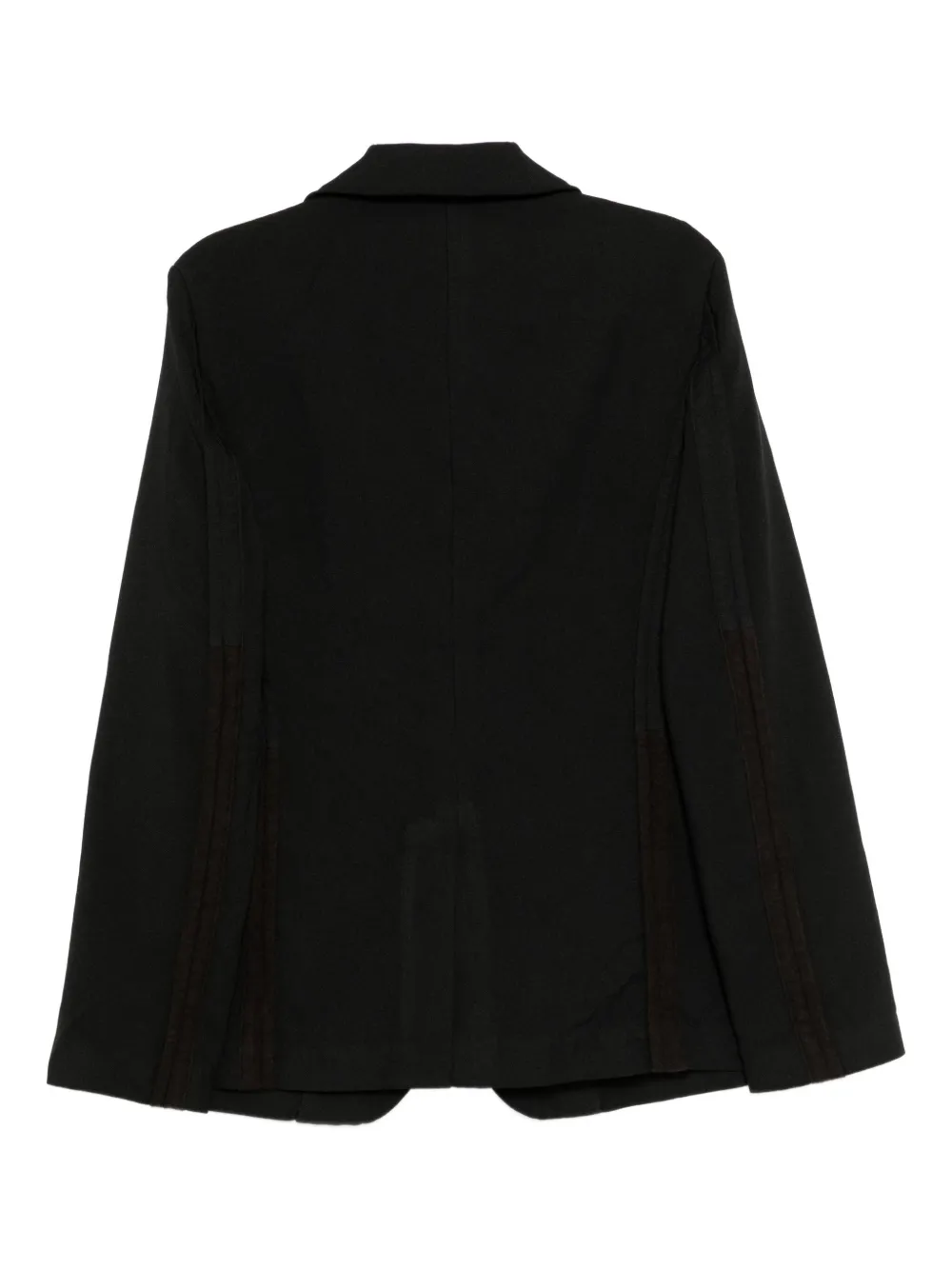 Black Comme Des Garçons Single-breasted Jacket In Black