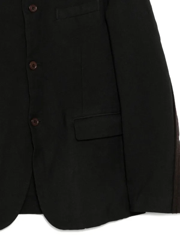 BLACK COMME des GARÇONS デカスナップボタンジャケット Black Comme Des Garçons ボタンカラー ジャケット | ブラック
